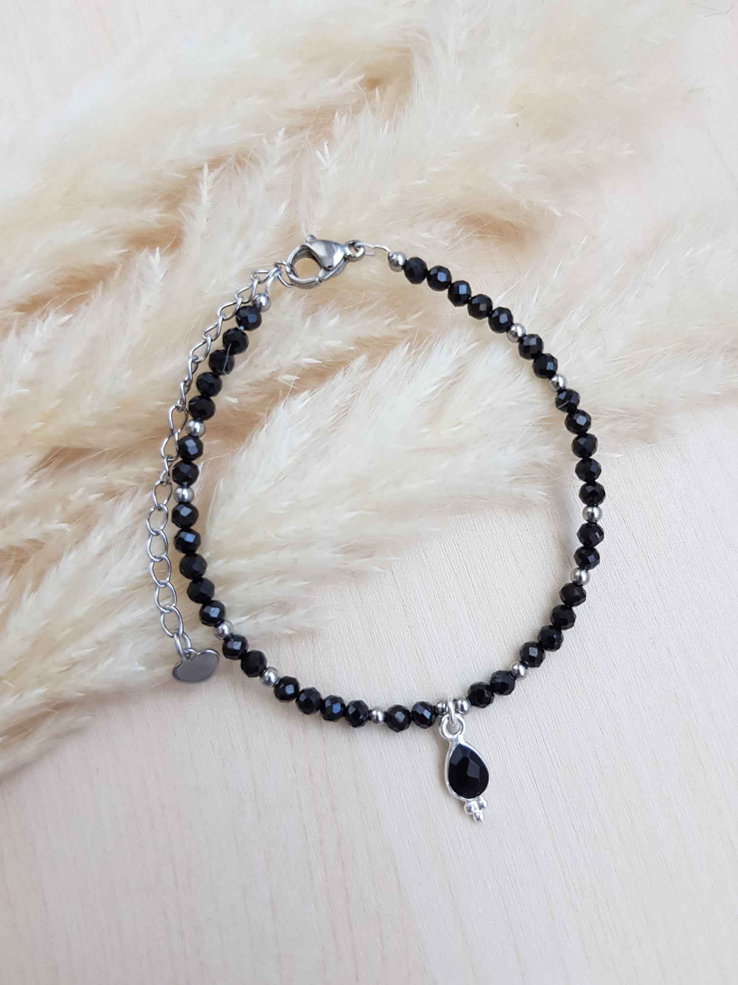 Edelsteinarmband Spinell