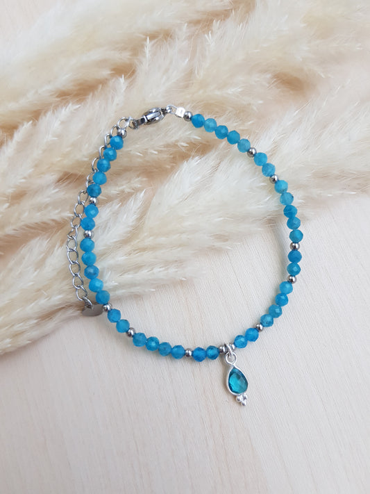 Edelsteinarmband Apatit