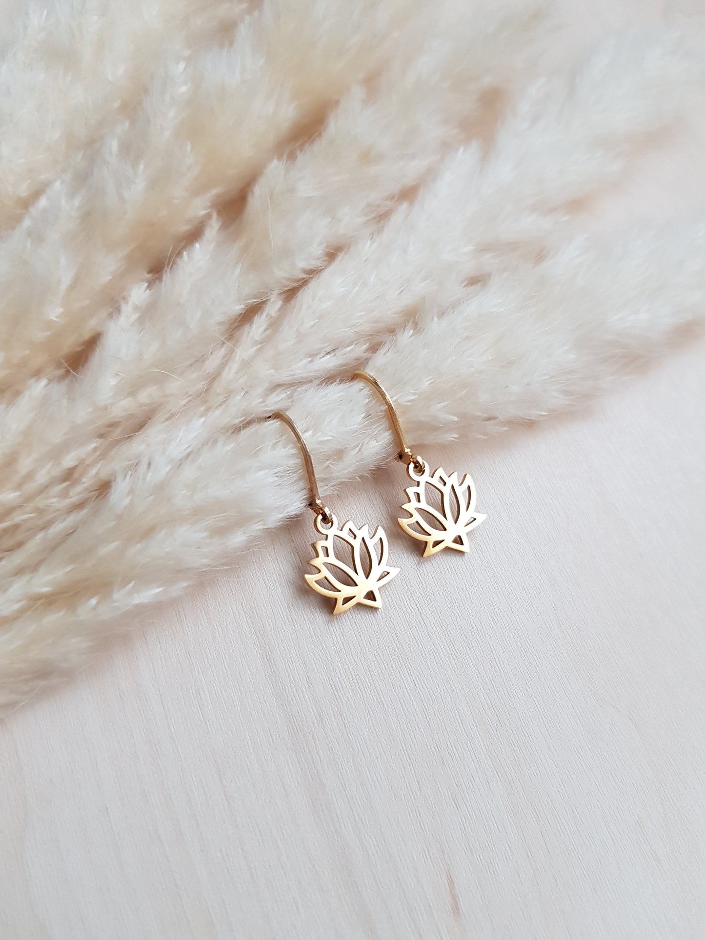 Ohrringe Lotus