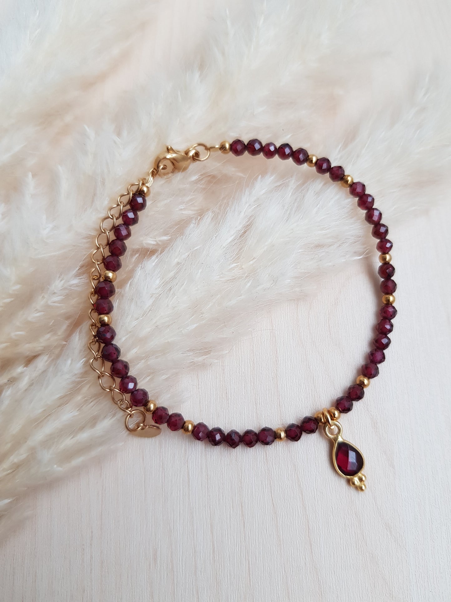 Edelsteinarmband Granat