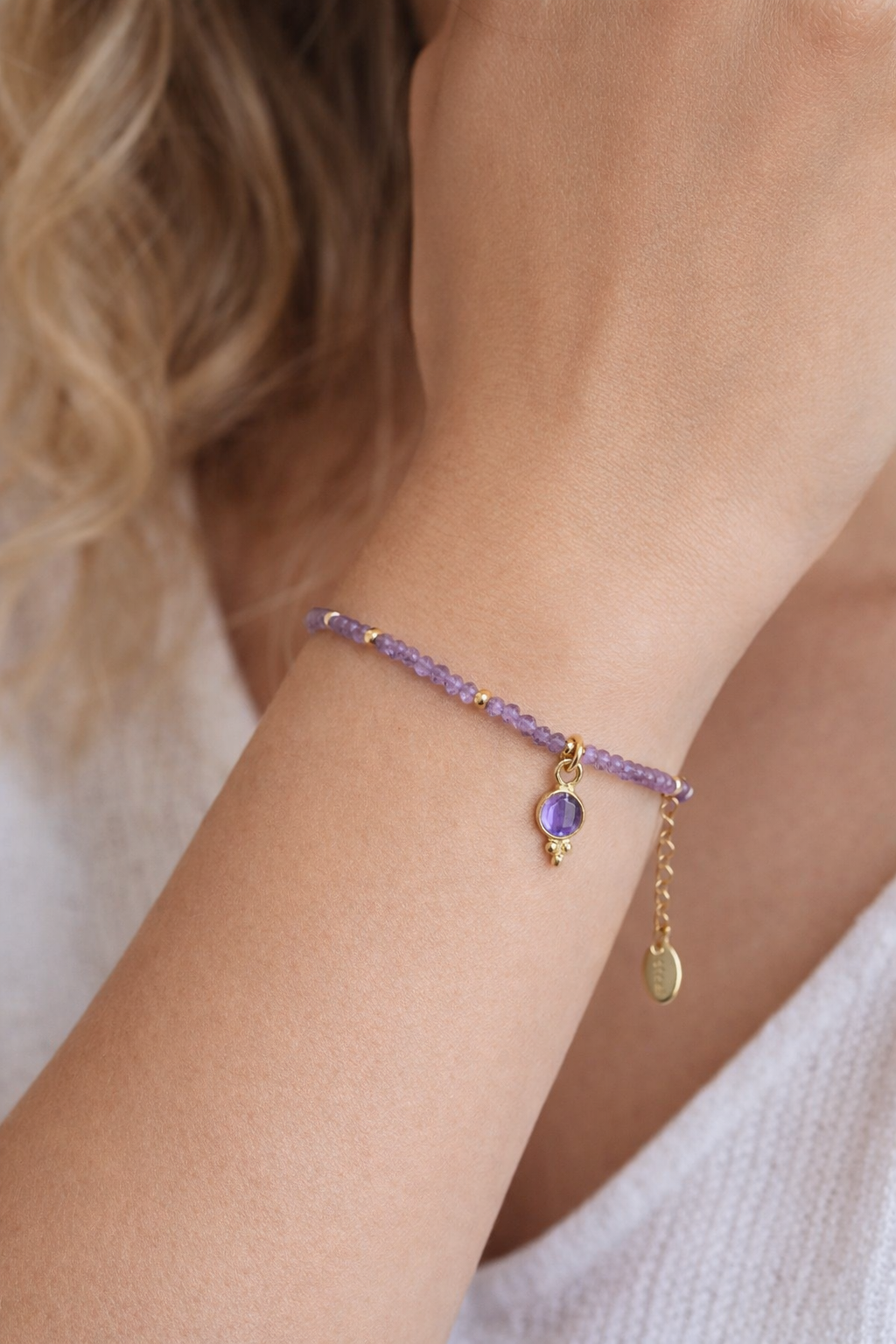 Armband Amethyst