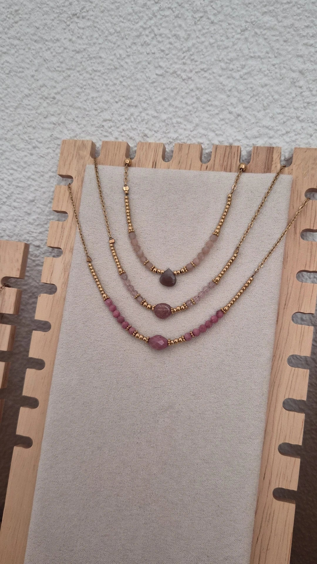 Halsketten Boho Goldig