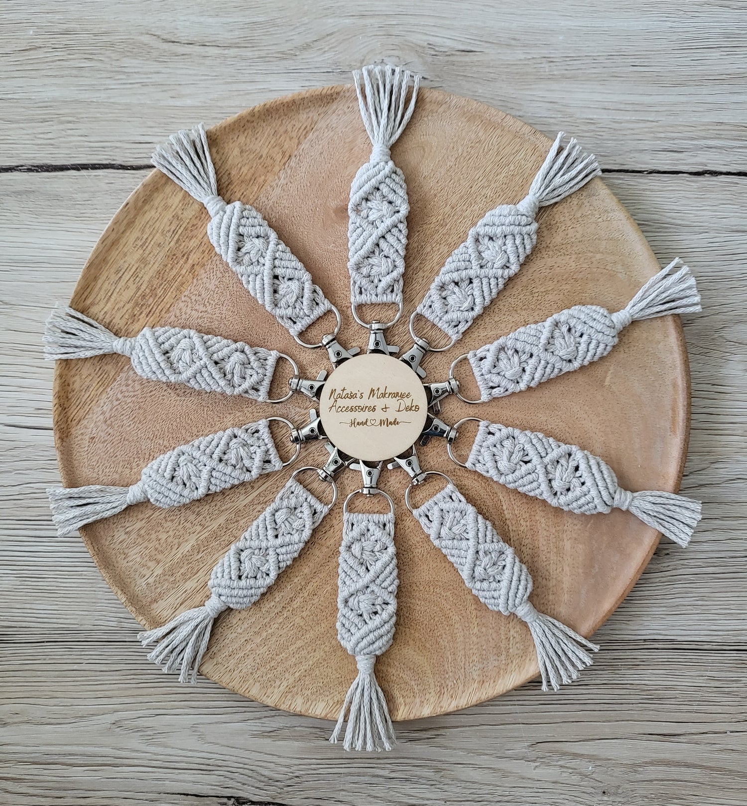 Makramee Schlüsselanhänger ♡