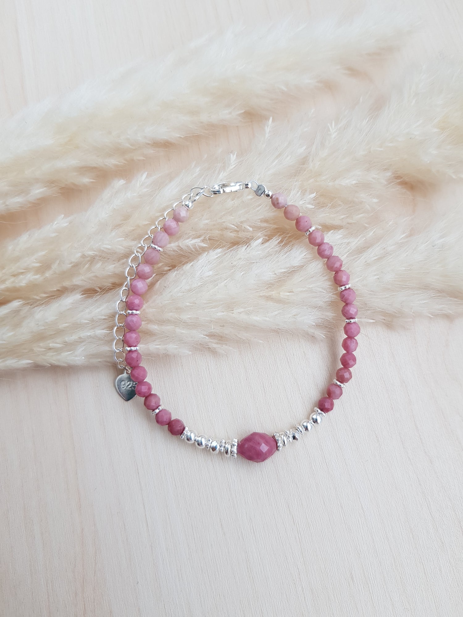 Edelsteinarmband Boho ♡