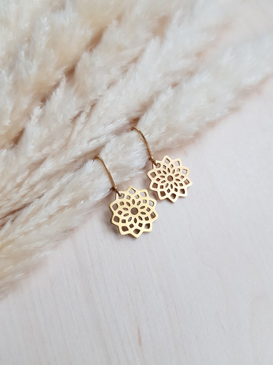 Ohrringe Blume des Lebens