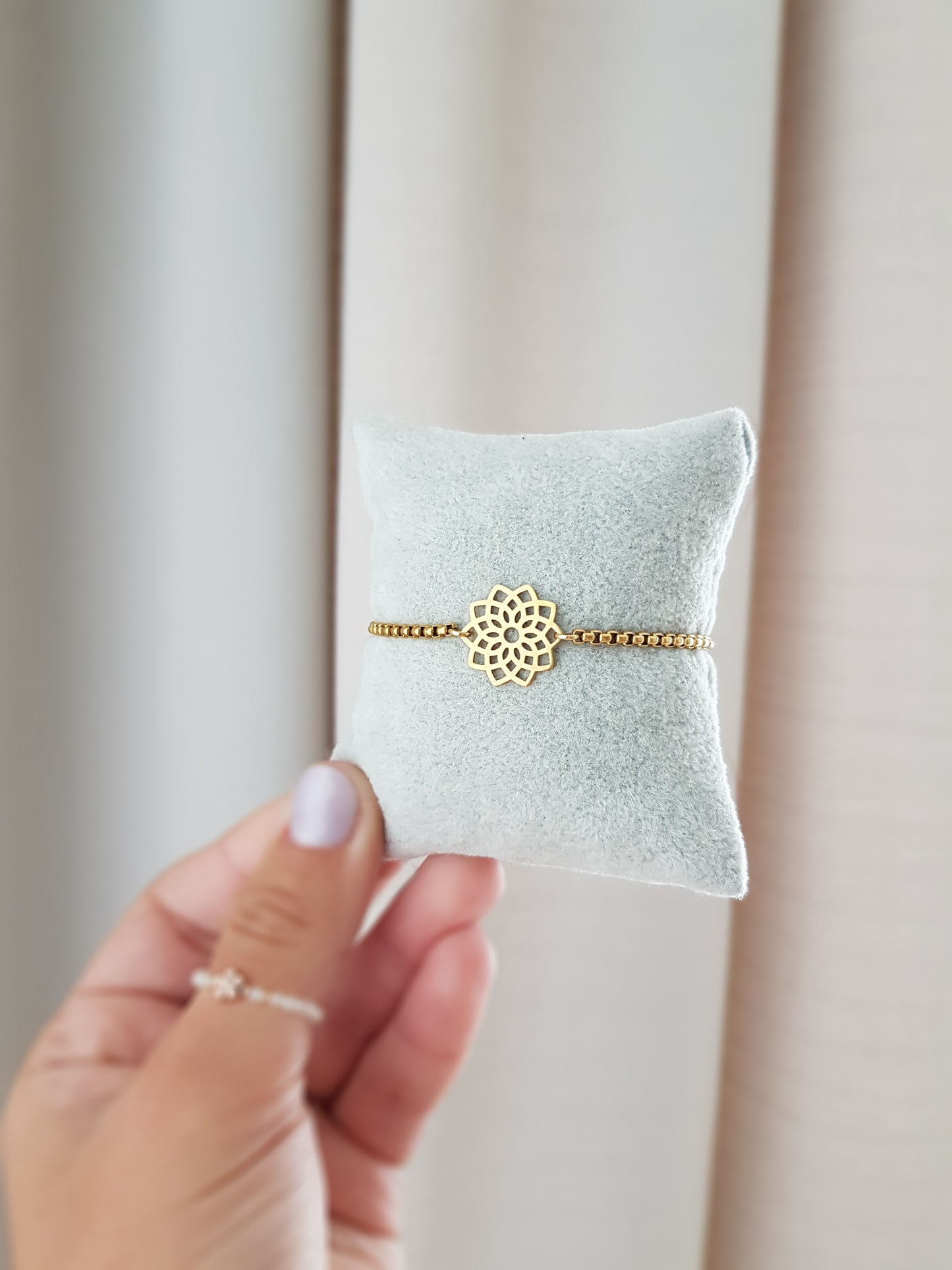 Edelstahl Armband Goldig