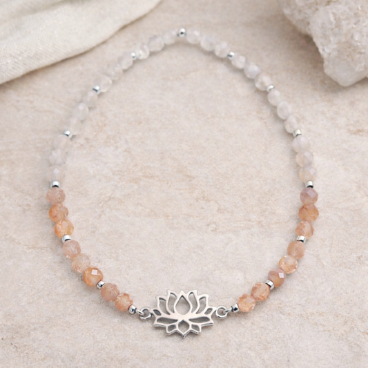 Armband Sonnenstein Lotus