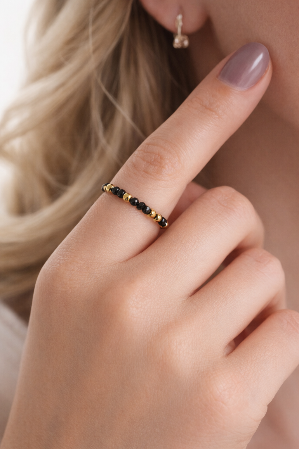 Ring Spinell Goldig