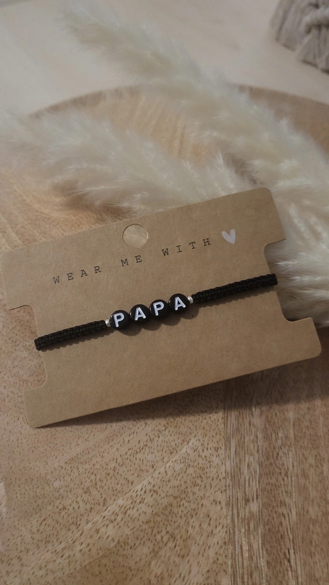 Geknüpftes Armband PAPA