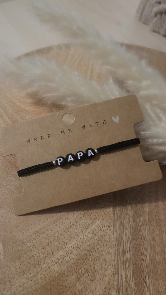 Geknüpftes Armband PAPA
