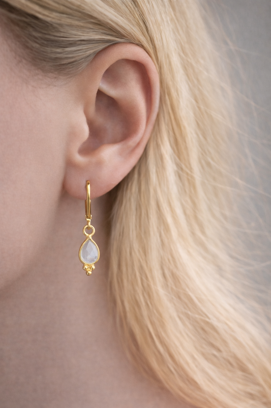 Ohrringe Mondstein