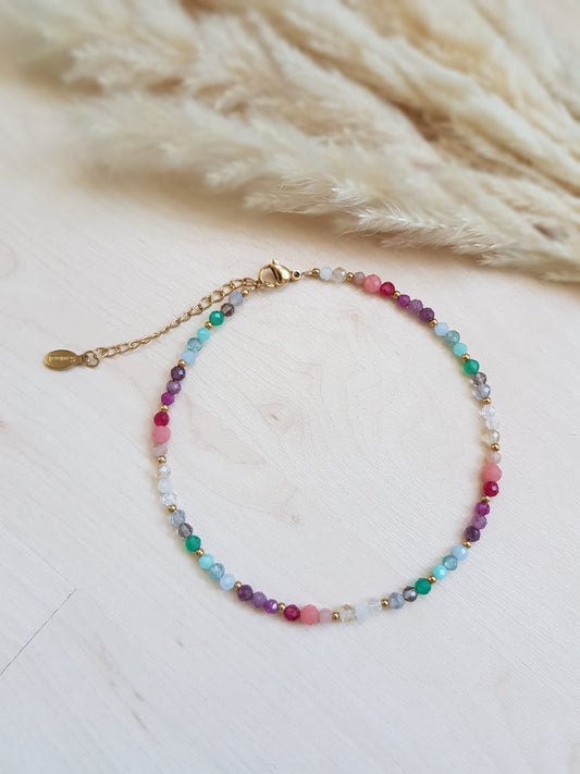 Fusskette Rainbow Goldig