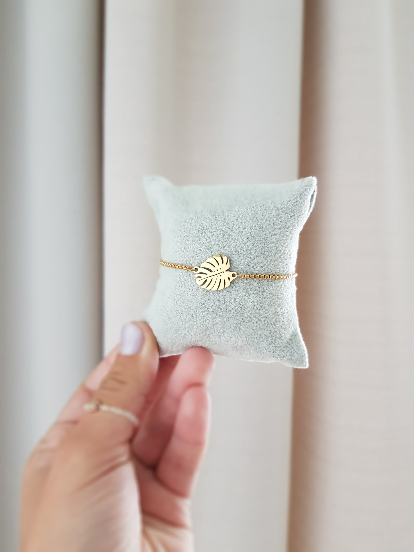 Edelstahl Armband Goldig
