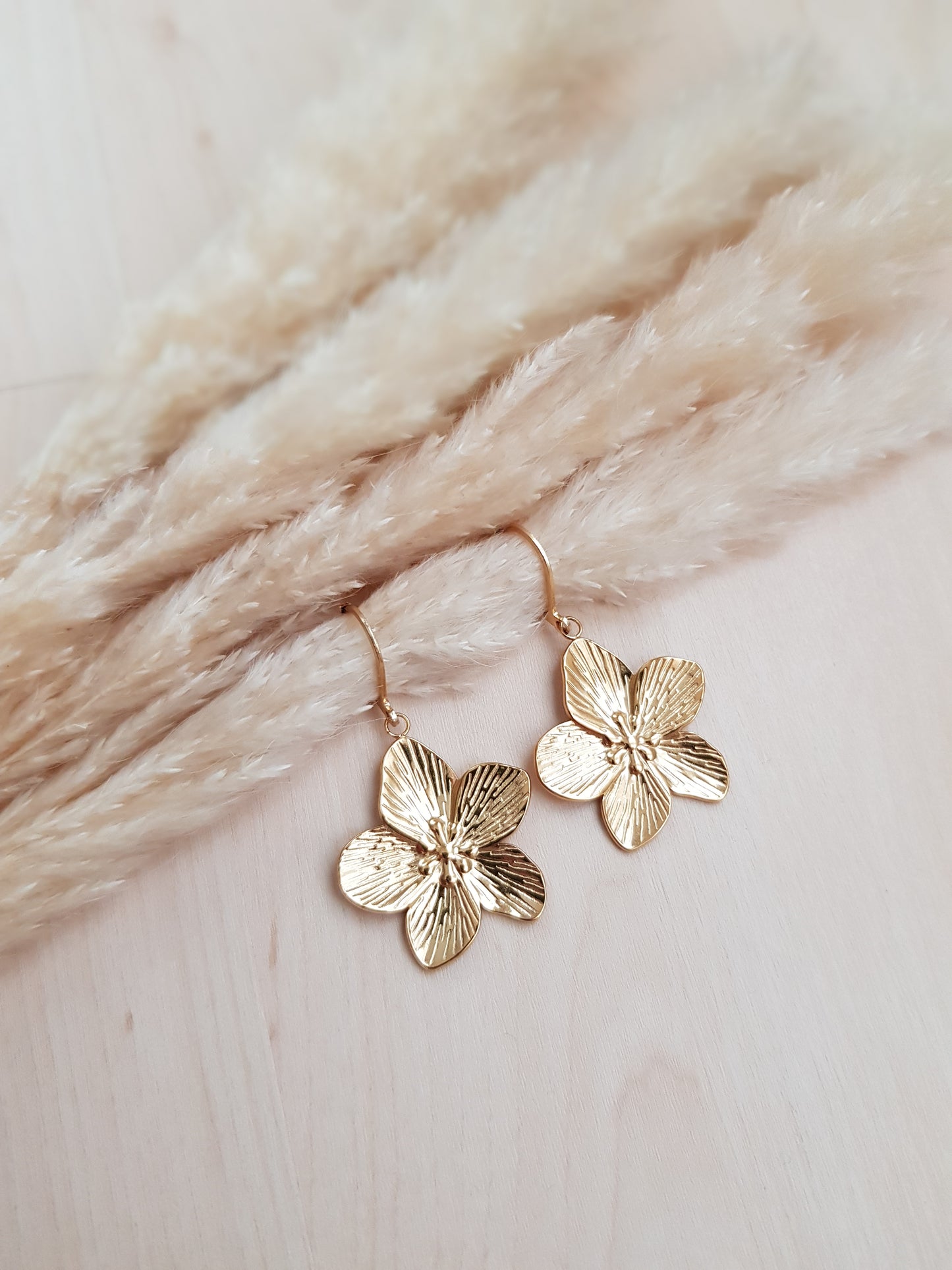 Ohrringe Flower Goldig