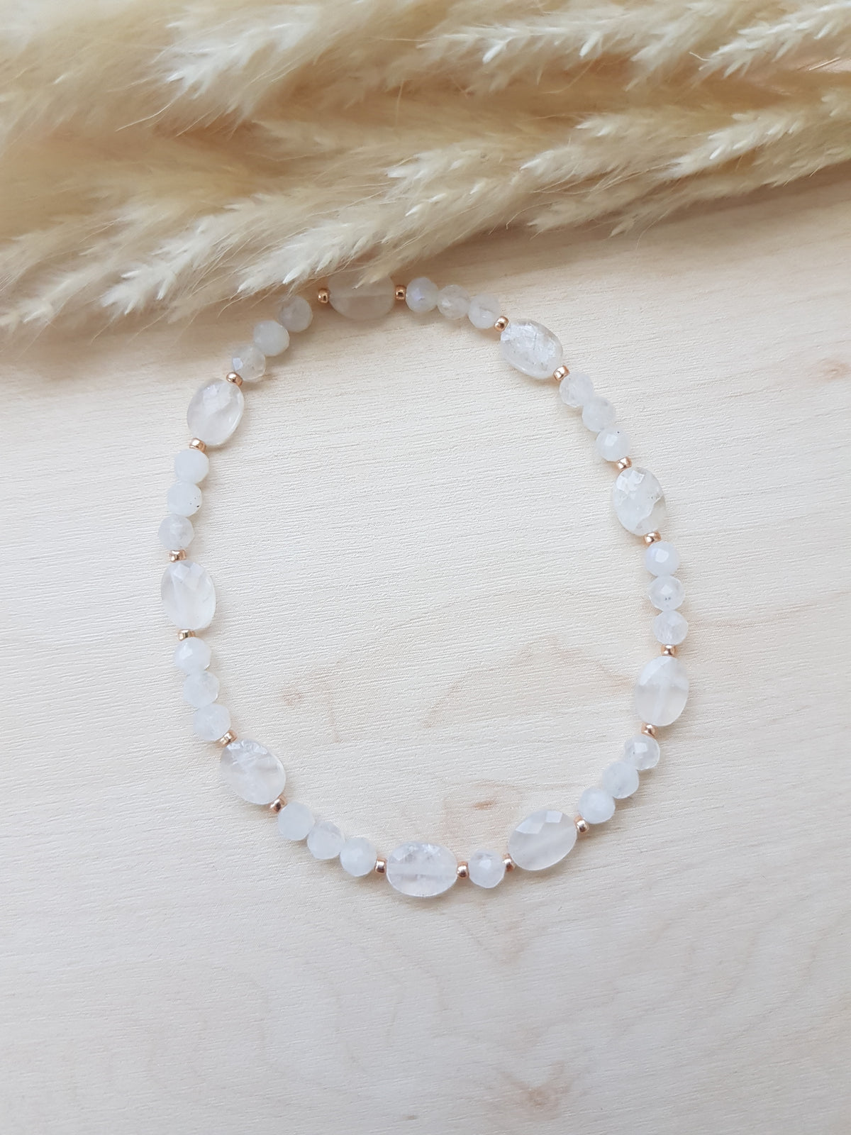 Armband Mondstein Roségold