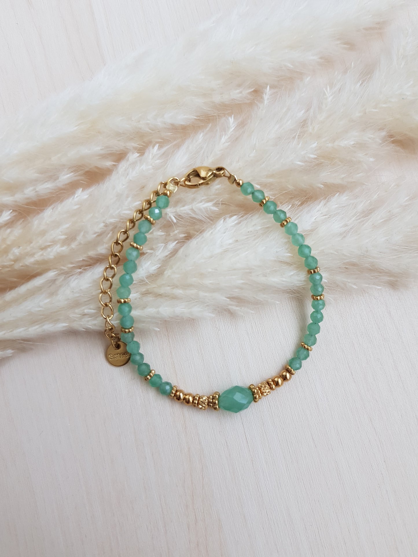 Edelstein Armband Boho