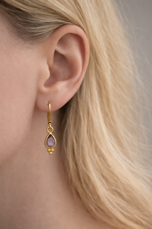 Ohrringe Amethyst