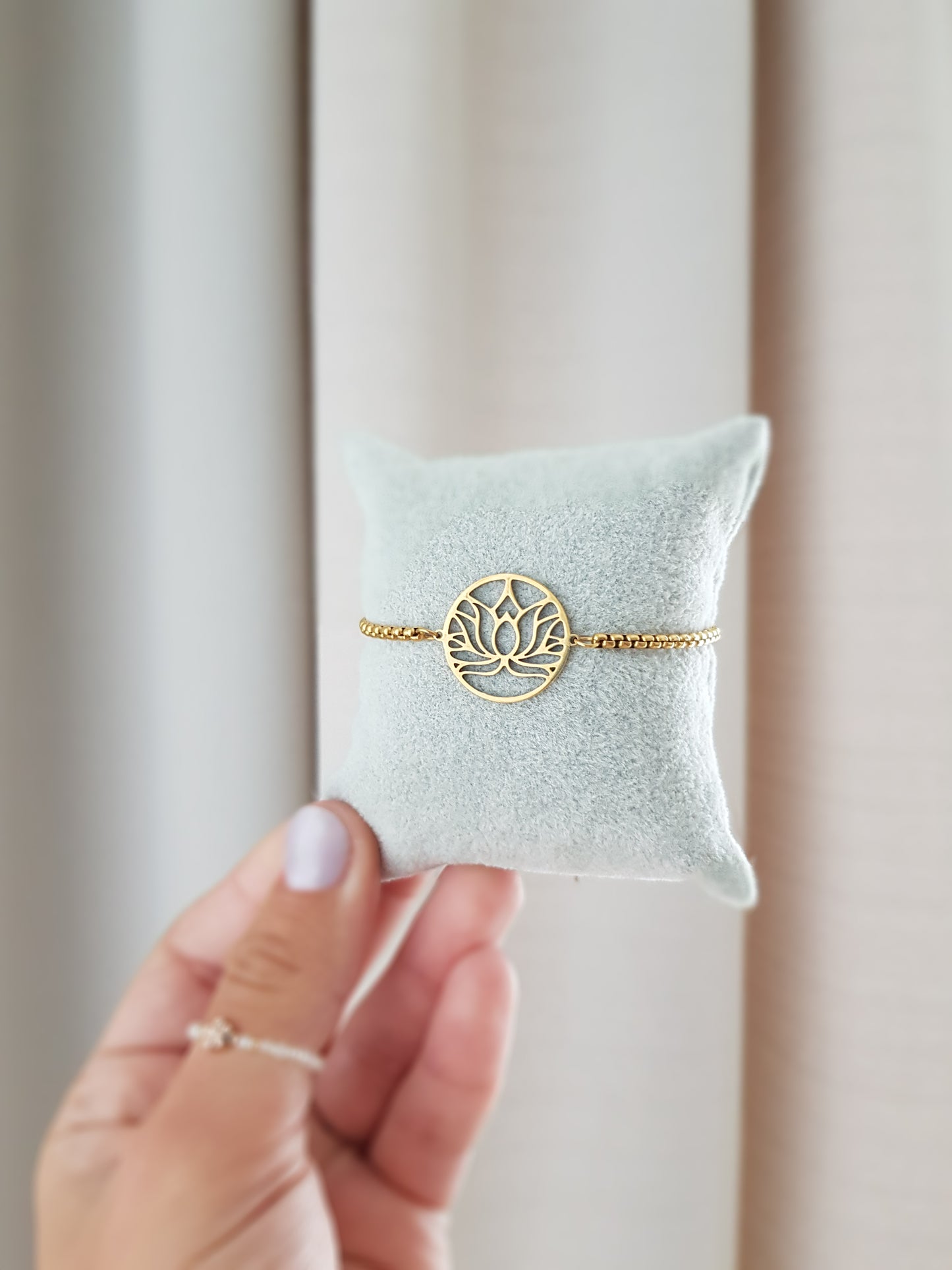 Edelstahl Armband Goldig