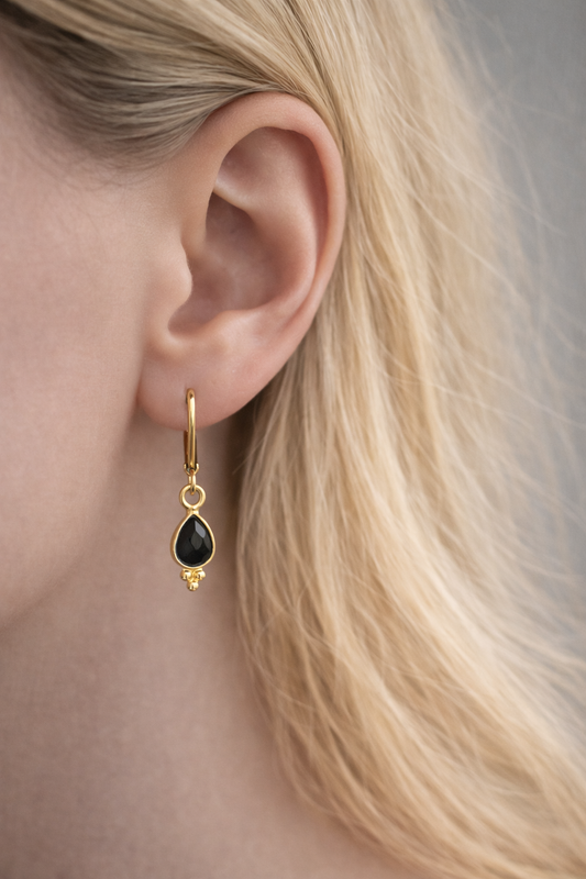 Ohrringe Onyx