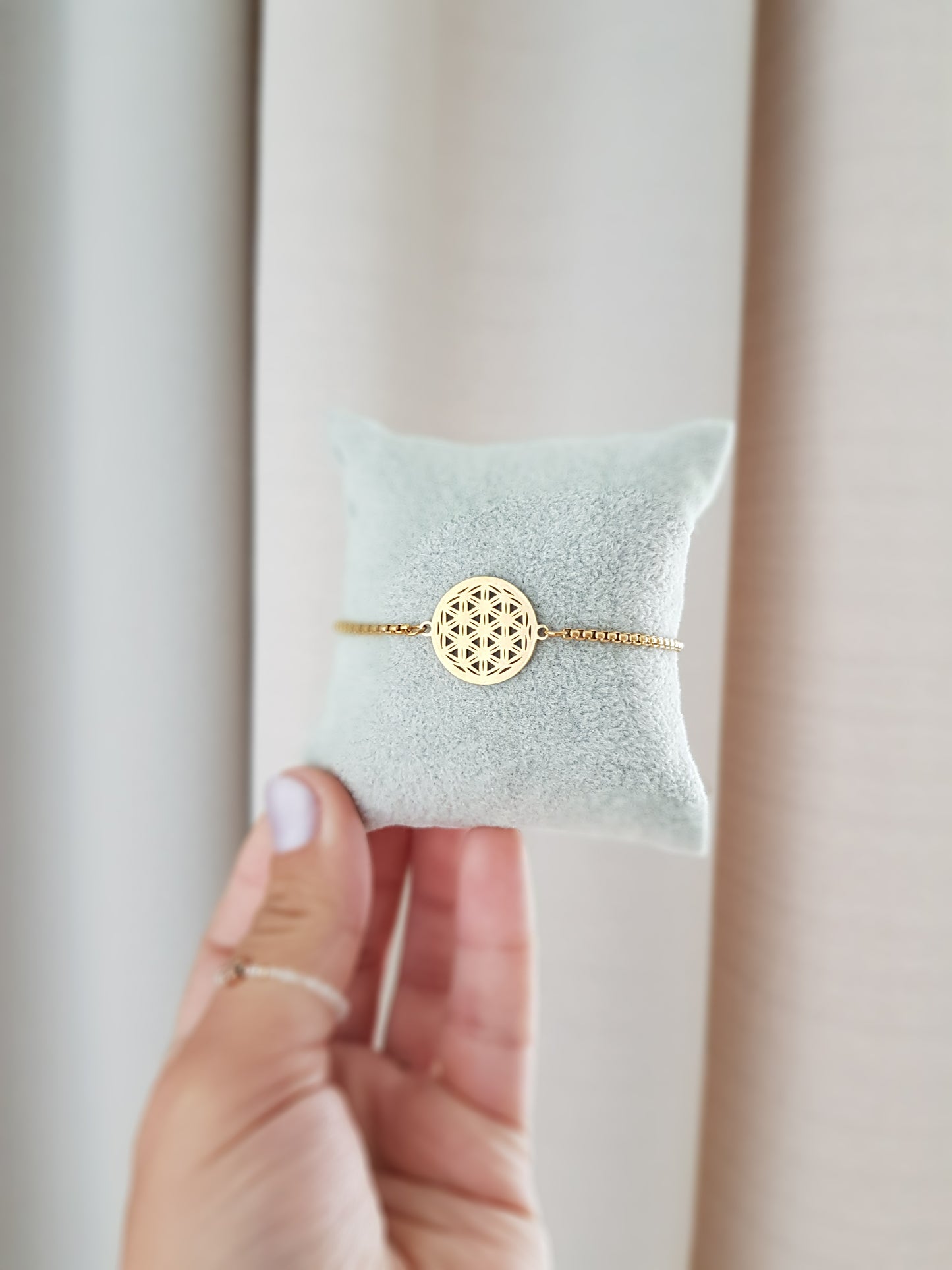 Edelstahl Armband Goldig
